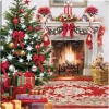 Christmas Hearth Canvas Art Print