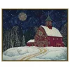Christmas on the Homestead Canvas Art Print