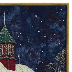 Christmas on the Homestead Canvas Art Print