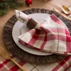 Christmas Orchard Plaid Napkins, Set of 6