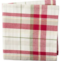 Christmas Orchard Plaid Napkins, Set of 6
