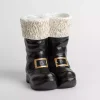 Christmas Santa Boots Tabletop Statue