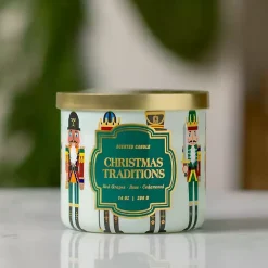 Christmas Traditions Triple Wick Jar Candle