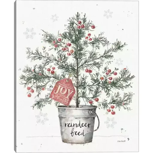 Christmas Tree Canvas Art Print