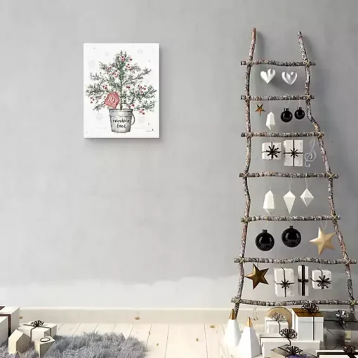 Christmas Tree Canvas Art Print