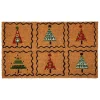 Christmas Tree Whimsy Doormat