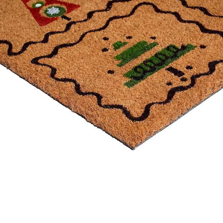 Christmas Tree Whimsy Doormat