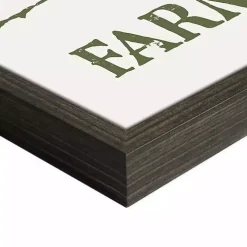 Christmas Trees Truck Framed Canvas Print