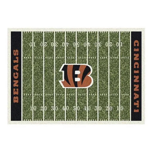 Cincinnati Bengals Home Field Area Rug, 6x8