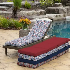Clark Outdoor Chaise Cushion, 72 in.