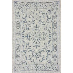 Classicism Sun Shower Outdoor Area Rug, 7x9