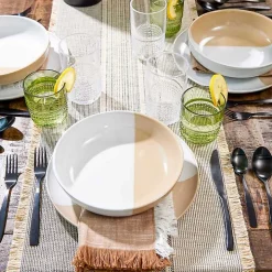 Clear Beaded Highball Glass
