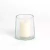 Clear Hammered Glass Hurricane, 5 in.