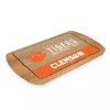 Clemson Tigers Wood and Glass Serving Board