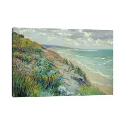 Cliffs by the Sea Canvas Art Print