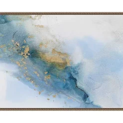 Cloud Land Framed Canvas Art Print