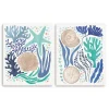 Coastal Icons Canvas Art Prints, Set of 2