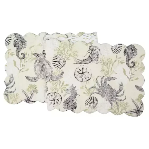 Coastal Quilted Table Runner