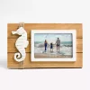 Coastal Seahorse Wooden Picture Frame, 4x6