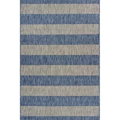 Coastal Stripes Indoor/Outdoor Area Rug, 5x7