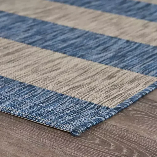 Coastal Stripes Indoor/Outdoor Area Rug, 5x7
