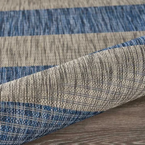 Coastal Stripes Indoor/Outdoor Area Rug, 5x7