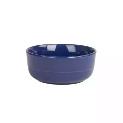Cobalt Blue Linear Cereal Bowls, Set of 6