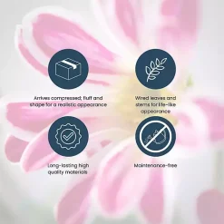 Colorful Bloom Bouquets, Set of 3