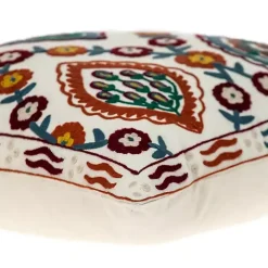 Colorful Embroidered Florina Pillow