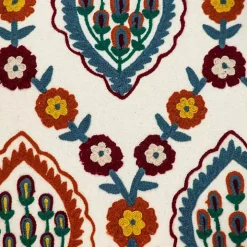 Colorful Embroidered Florina Pillow