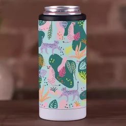 Colorful Jungle Stainless Steel Koozie
