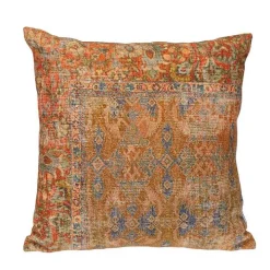 Colorful Woven Tapestry Pillow