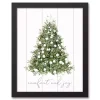 Comfort and Joy Tree Framed Canvas Art Print