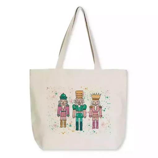 Confetti Nutcracker Trio Canvas Tote Bag