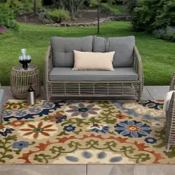 Coraline Outdoor Area Rug,7x10