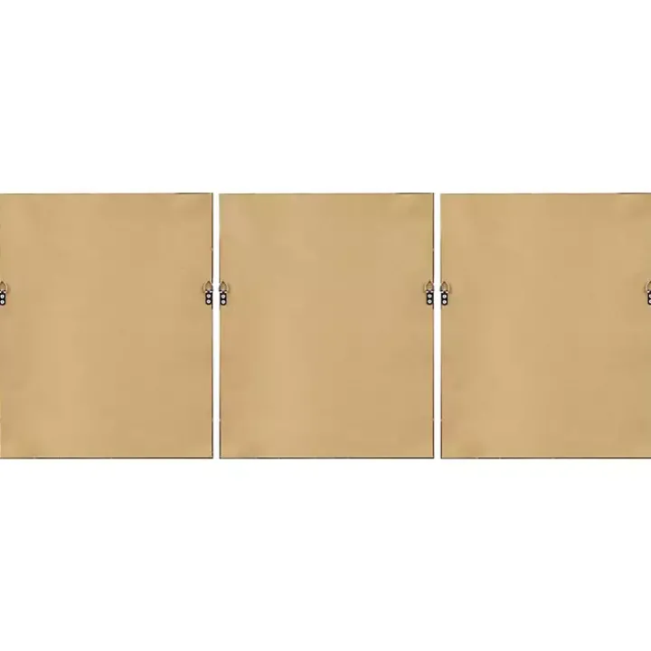 Cosmic Curl Geometric 3-pc. Grayscale Wall Art