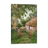 Cottage Garden Canvas Art Print