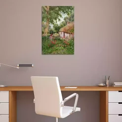 Cottage Garden Canvas Art Print