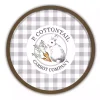 Cottontail Carrot Co. Round Framed Wall Print