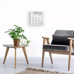 Countdown to Christmas Dry Erase Board, 12x12 in.