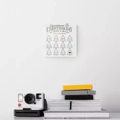 Countdown to Christmas Dry Erase Board, 8x8 in.