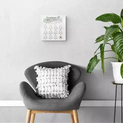 Countdown to Christmas Dry Erase Board, 12x12 in.