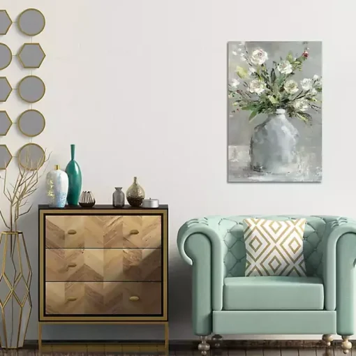 Country Bouquet I Canvas Art Print