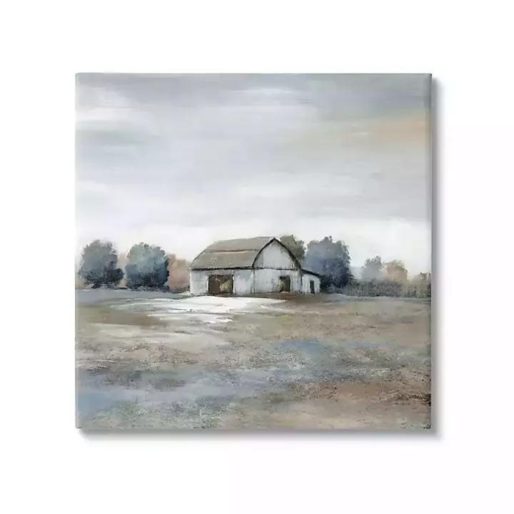 Countryside Barn Canvas Art Print, 36x36 in.