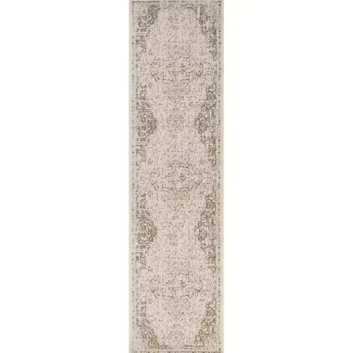 Cream Medallion Runner