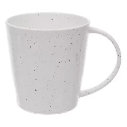 Cream Simple Things Mugs, Set of 4