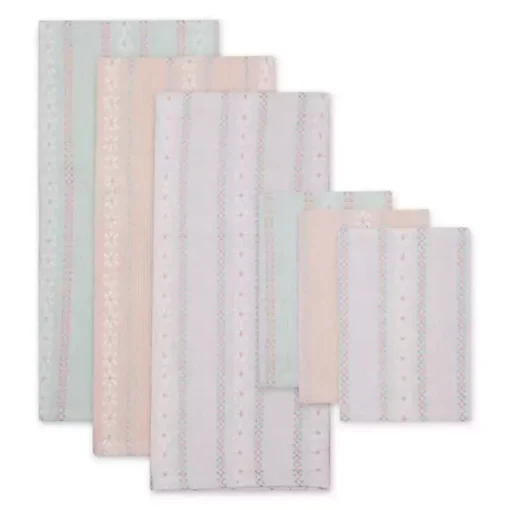 Daisy Dobby 6-pc. Dish Towel and Cloth Set