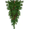 Dakota Red Pinecone Teardrop Swag