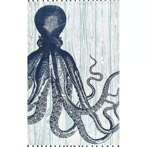 Dark Octopus Thomas Paul Area Rug, 5x8