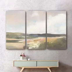 Dawn by the Water Canvas Art Prints, Set of 3